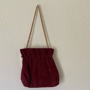 Vintage Ande suede purse